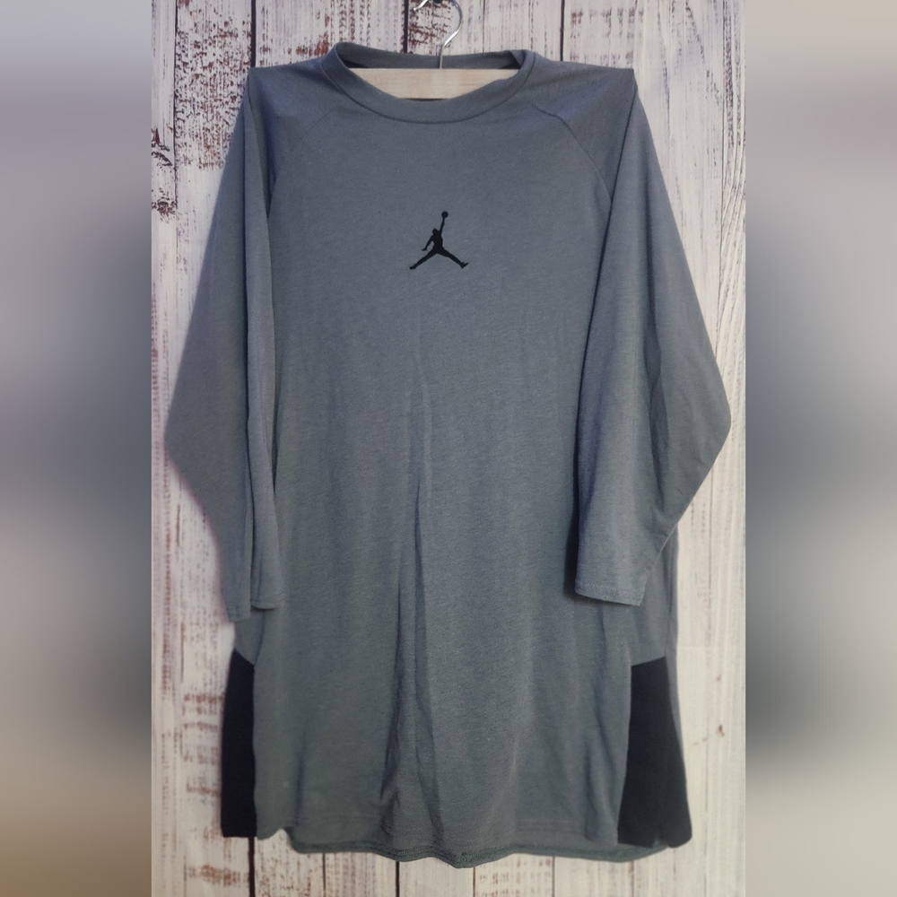 Jordan Gray Long Sleeve Tee